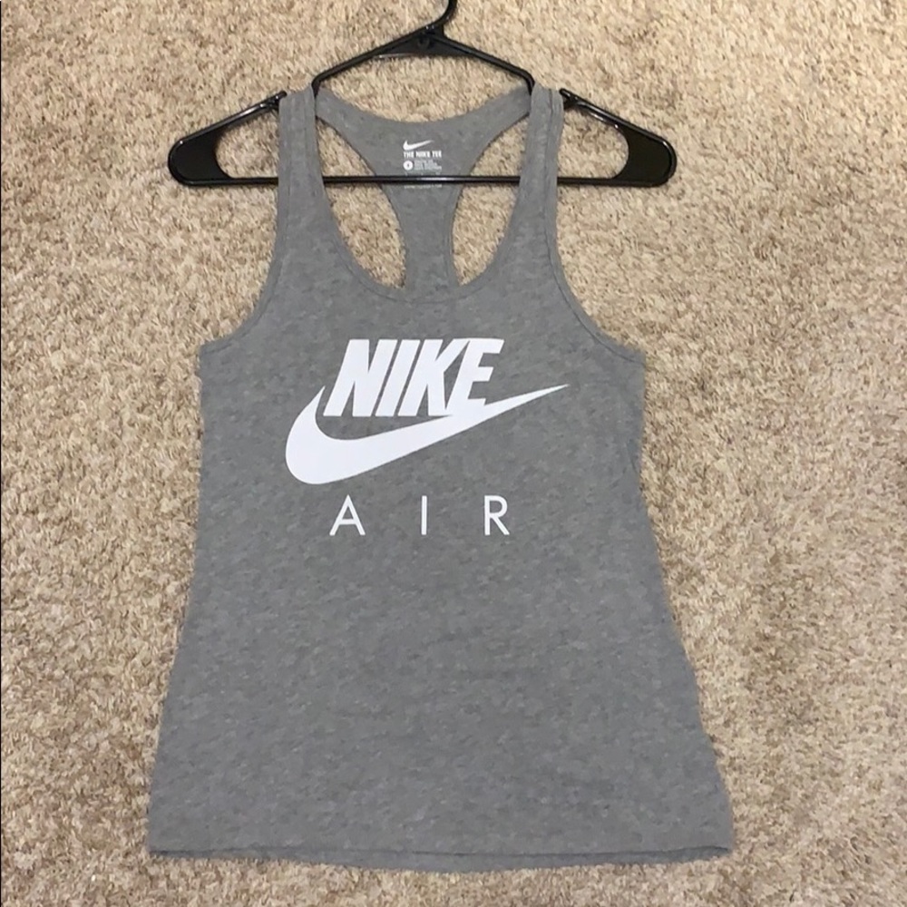 Nike athletic cut tank top